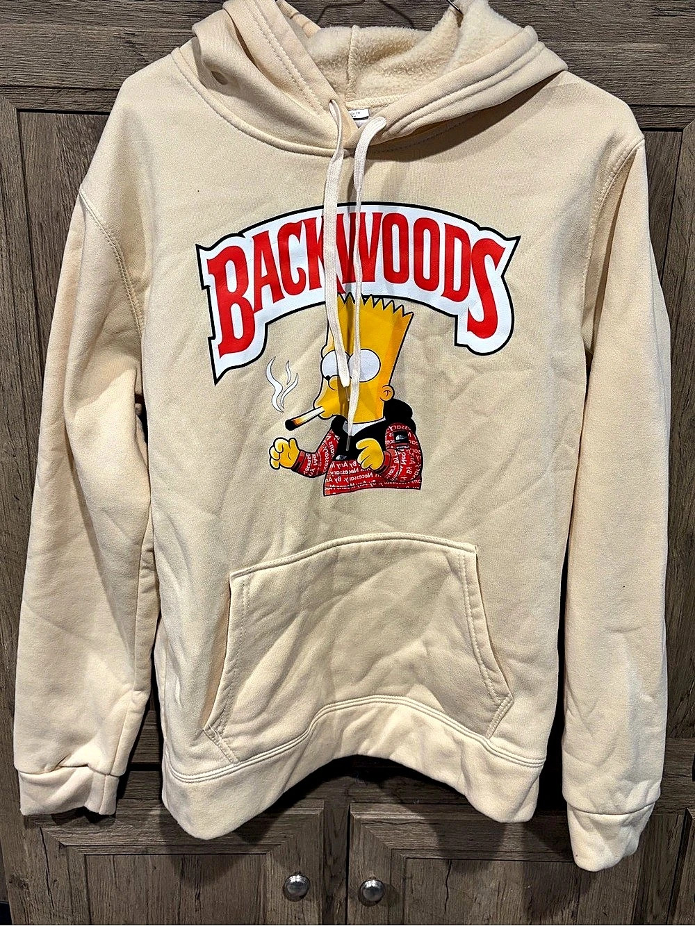 Backwoods Graphic Hoodie Size Medium